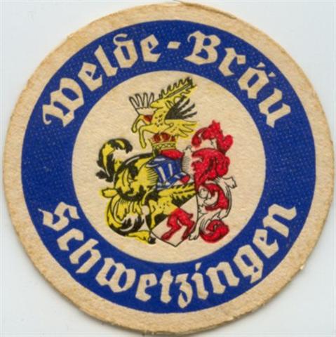 schwetzingen hd-bw welde 1a (rund215-m wappen-rahmen blau) 